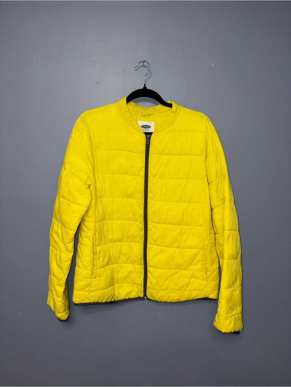 Old Navy | Yellow Puffer Jacket | Size Medium
